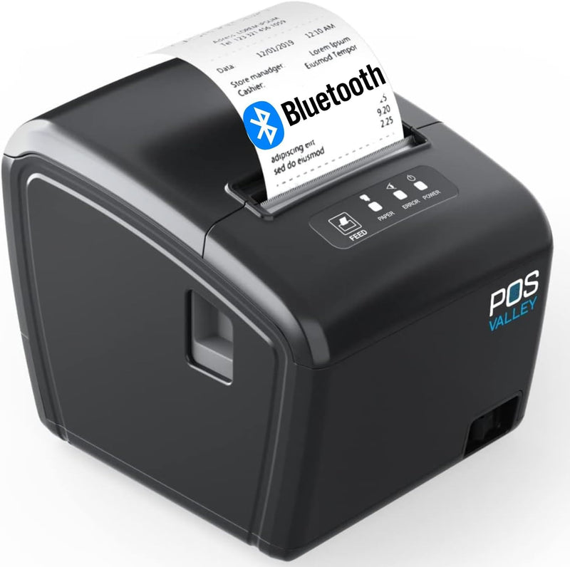 Stampante Termica Ricevute Scontrini 80mm - USB + Bluetooth
