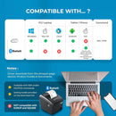 Stampante Termica Ricevute Scontrini 80mm - USB + Bluetooth