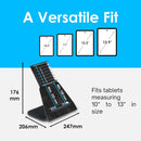 Cassetto Cassa Piccolo In Ferro Porta Banconote e Monete (euro) Apertura Automatica POS Stampante RJ, 33x38cm con Porta Tablet Universale 9-13'
