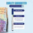 Kit Cassa POS VALLEY POSV-330: Cassetto Porta Soldi 33x33 cm + Penna Verifica Banconote Professionale