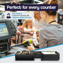 Interno Cassa con Coperchio e Serratura per Cassetto Contanti Flip-Top