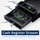 Cassetto Cassa Piccolo POSV-330, 4 Banconote/5 Monete, Nero, RJ, 33x33 - USA