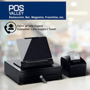 Cassetto Cassa Piccolo POSV-330, 4 Banconote/5 Monete, Nero, RJ, 33x33 - USA