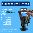 Supporto Ergonomico per Terminale di Pagamento POS da Banco Ingenico LANE 5000/7000/8000