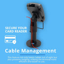 Supporto Ergonomico per Terminale di Pagamento POS da Banco Ingenico Move 3500 / Move 5000