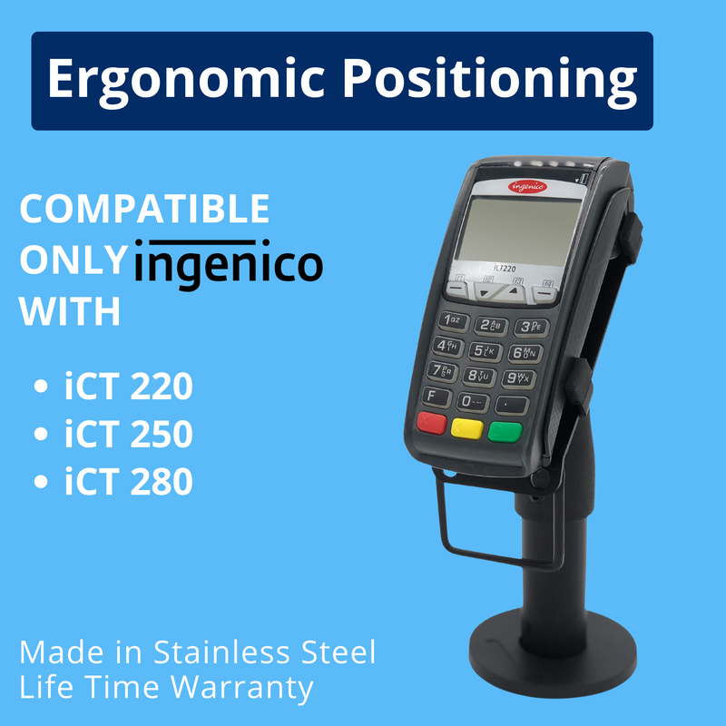 Ständer für EC Zahlungsterminals Ingenico iCT220 250