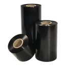 Thermal transfer ribbons, Zebra, 3200, cera/resina, 40 mm, 450 m, Esterno, Nero