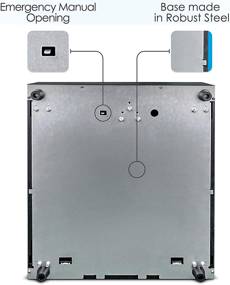 Bündel Kleine Kassenschublade POSV-330E und Barcode Scanner