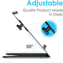 Supporto porta tablet universale 8" - 13"