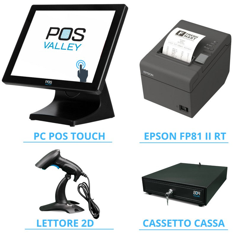 All in One Touchscreen PC POS Kassensysteme