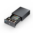 Cassetto Cassa Mini POSV-250 Mini, 4 Banconote/8 Monete, Nero, RJ