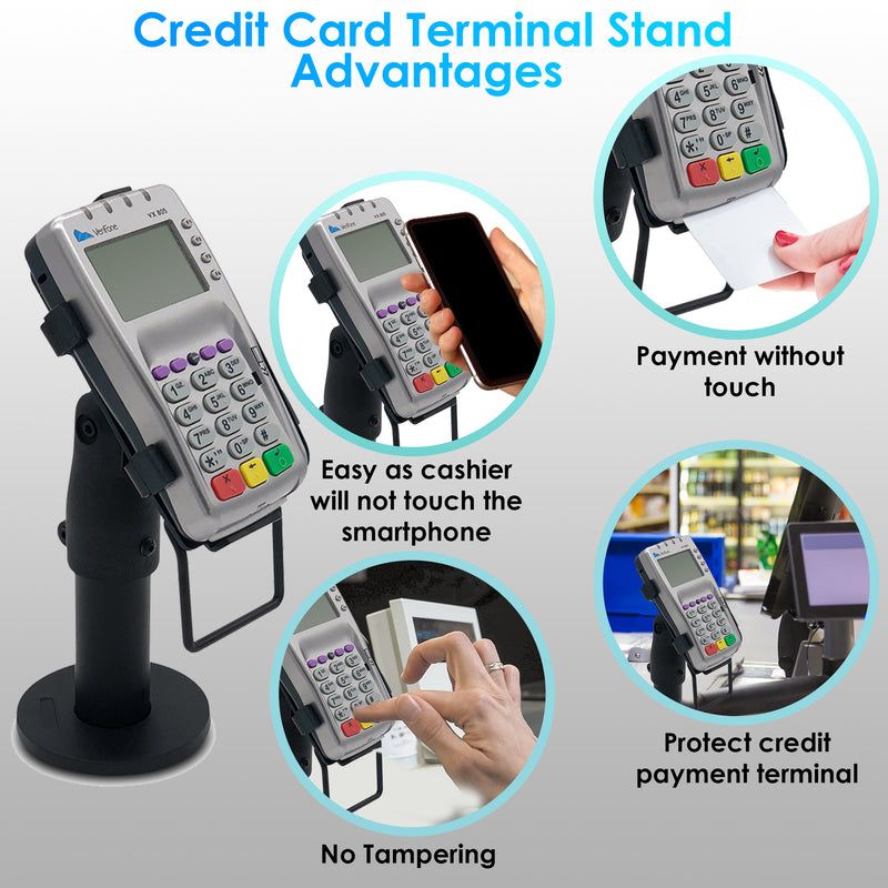 Draaibare ondersteuning Terminal POS Betaling ATM Verifone VX805
