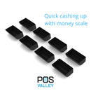 Coin tray for cash register drawers