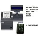 EPSON FISCAL PRINTER FP 81 II 80-mm-ANZEIGE UND TASTATUR