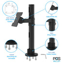 Supporto monitor VESA 75/100 da tavolo